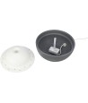 Trixie Vital Dome Drinkfontein Keramiek Grijs / Wit 1,5 LTR 20X10X20 CM