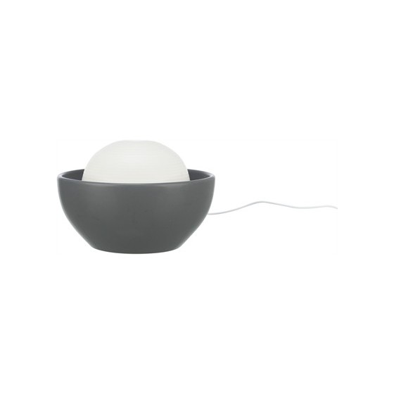 Trixie Vital Dome Drinkfontein Keramiek Grijs / Wit 1,5 LTR 20X10X20 CM