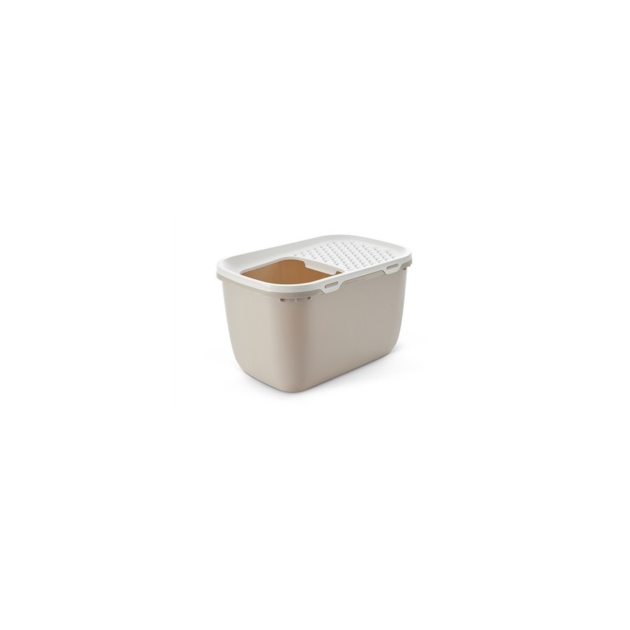 Savic Kattenbak Hop In Giant Wit / Mokka 74X50X43,5 CM