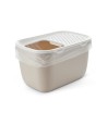 Savic Kattenbak Hop In Giant Wit / Mokka 74X50X43,5 CM