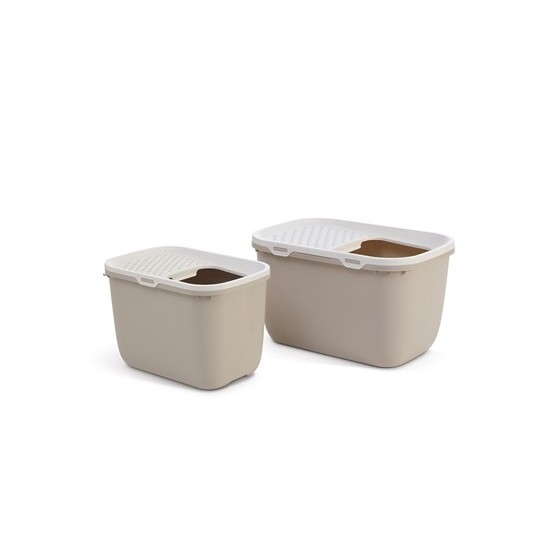 Savic Kattenbak Hop In Giant Wit / Mokka 74X50X43,5 CM