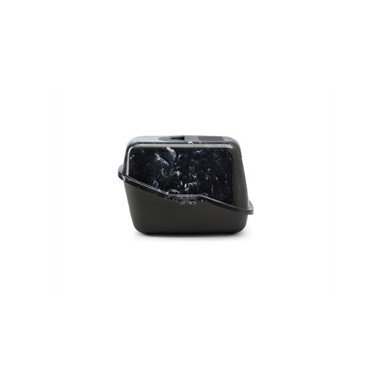 Savic Kattenbak Nestor Marble Zwart / Wit 56X39X38,5 CM