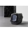 Savic Kattenbak Nestor Marble Zwart / Wit 56X39X38,5 CM