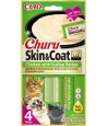 Inaba Churu Skin & Coat Chicken With Scallop Recipe 4X14GR