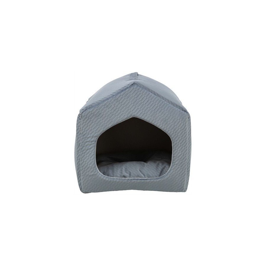 Trixie - Kattenmand Iglo Alena Blauw / Grijs, 40x45x40cm