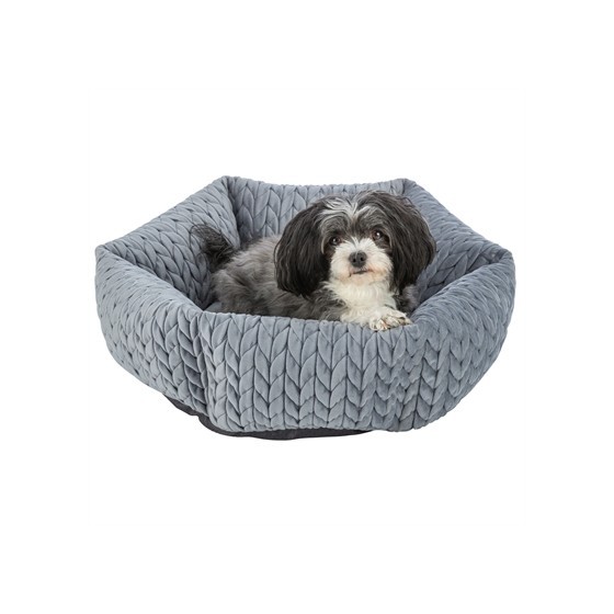 Trixie Hondenmand Livia Rond Grijs 50X50 CM