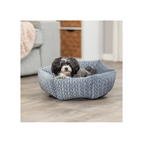 Trixie Hondenmand Livia Rond Grijs 50X50 CM
