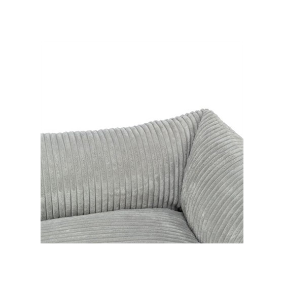 Trixie Hondenmand Vital Jonna Ribfluweel Grijs 60X50 CM