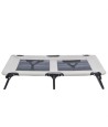 Trixie Stretcher Hondenligbed Grijs / Zwart 120X70X19 CM