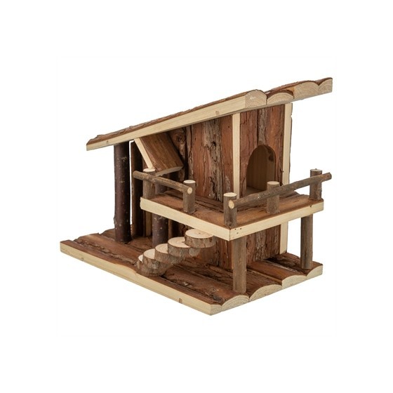 Trixie - Huis Jule Voor Hamsters Schorshout. 25x18x21cm