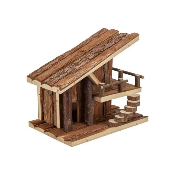 Trixie - Huis Jule Voor Hamsters Schorshout. 25x18x21cm