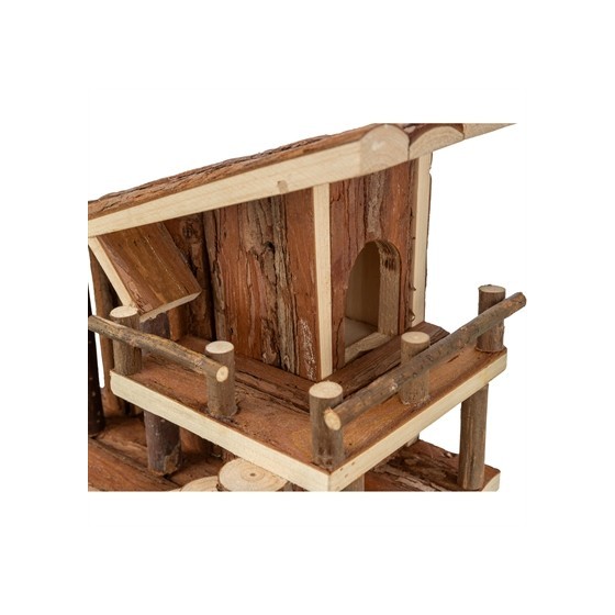 Trixie - Huis Jule Voor Hamsters Schorshout. 25x18x21cm