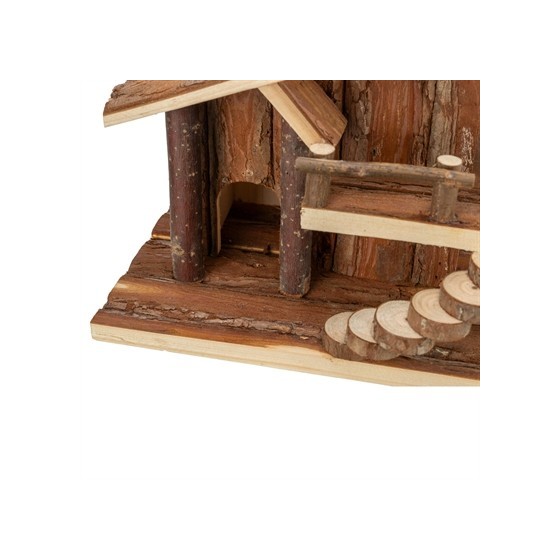 Trixie - Huis Jule Voor Hamsters Schorshout. 25x18x21cm