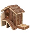 Trixie - Huis Henna Voor Hamsters Schorshout. 27x15x21cm