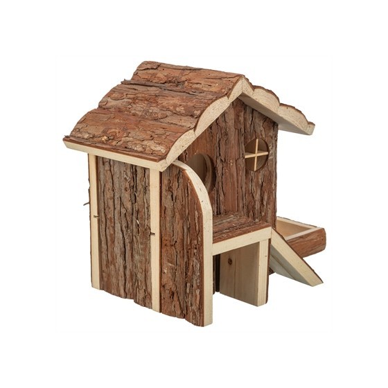Trixie - Huis Henna Voor Hamsters Schorshout. 27x15x21cm