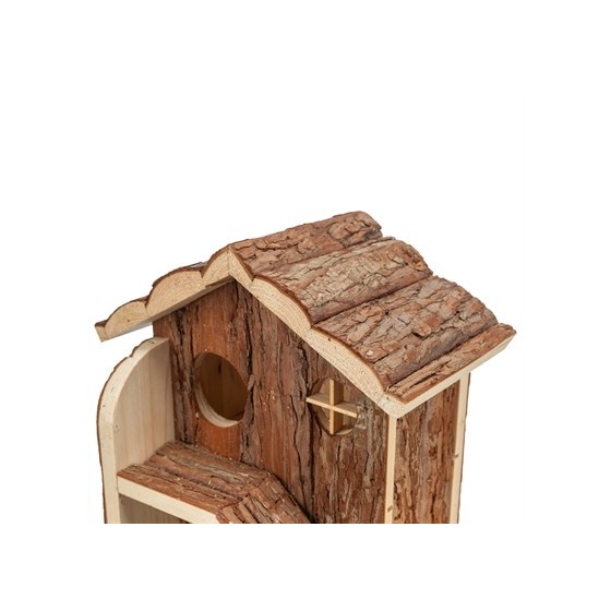 Trixie - Huis Henna Voor Hamsters Schorshout. 27x15x21cm
