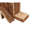 Trixie - Huis Henna Voor Hamsters Schorshout. 27x15x21cm