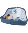 Zolux Neolife Hoektoilet Cavia Blauw 32X25X15 CM