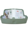 Zolux Neolife Hoektoilet Konijn Groen 42X31X21 CM