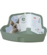 Zolux Neolife Hoektoilet Konijn Groen 42X31X21 CM