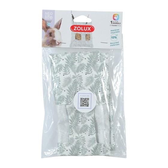 Zolux Neolife Hooizak Konijn Groen 30X35 CM