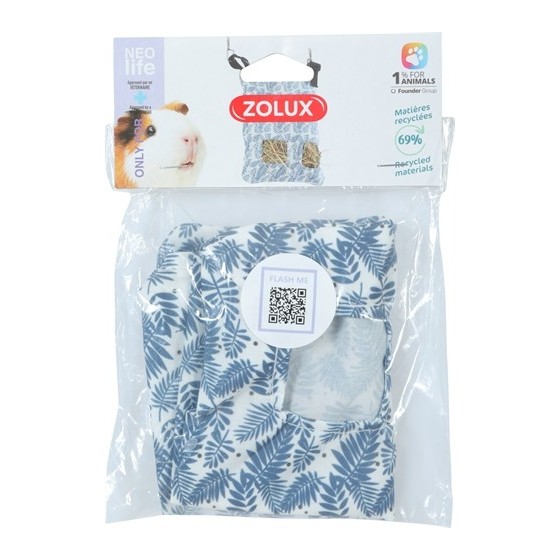 Zolux Neolife Hooizak Cavia Blauw 20X25 CM