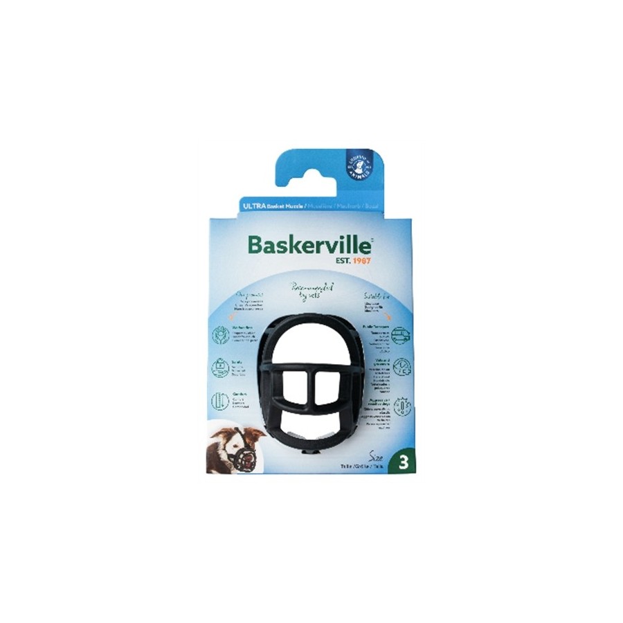Baskerville Ultra Muzzle Muilkorf NR 3