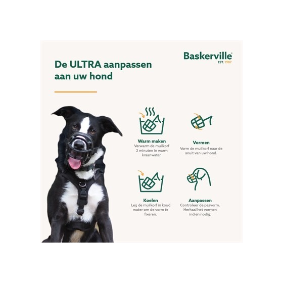 Baskerville Ultra Muzzle Muilkorf NR 4