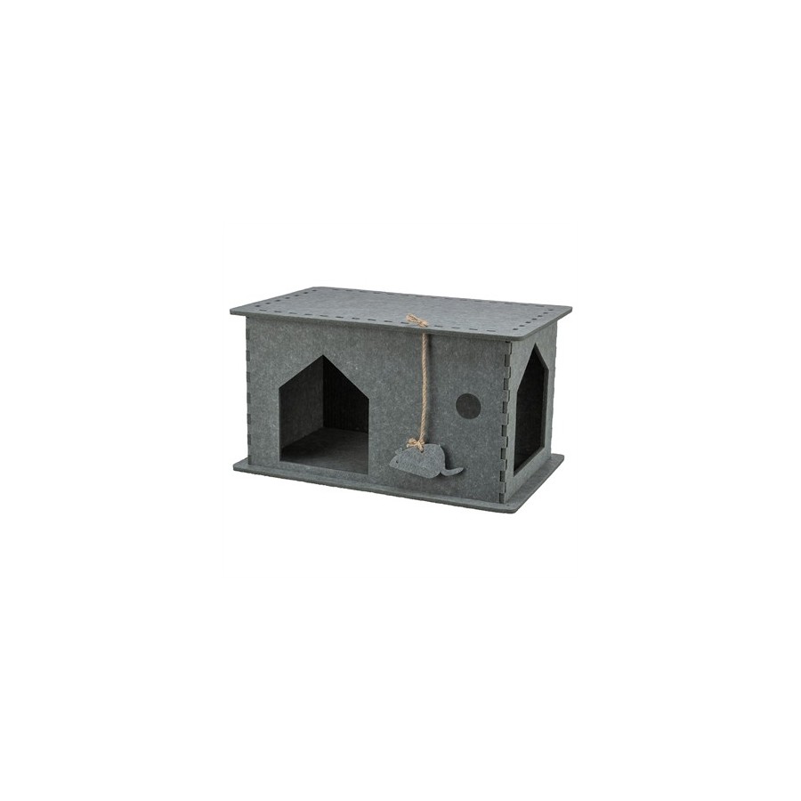 Trixie Kattenmand Huis Lene Vilt Grijs 54X30X35 CM