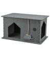 Trixie Kattenmand Huis Lene Vilt Grijs 54X30X35 CM