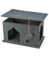 Trixie Kattenmand Huis Lene Vilt Grijs 54X30X35 CM