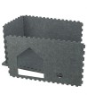 Trixie Kattenmand Huis Lene Vilt Grijs 54X30X35 CM