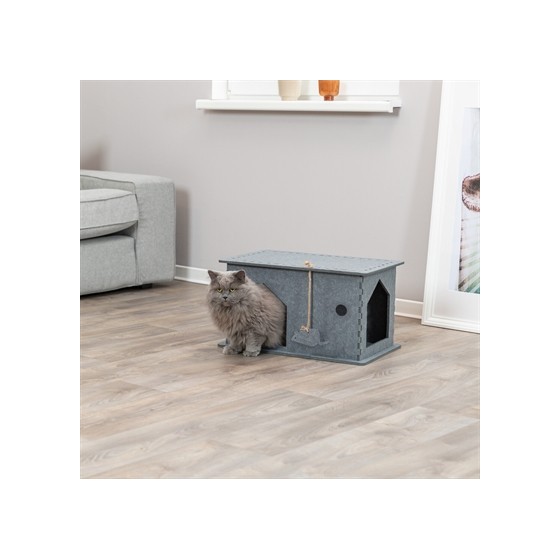 Trixie Kattenmand Huis Lene Vilt Grijs 54X30X35 CM