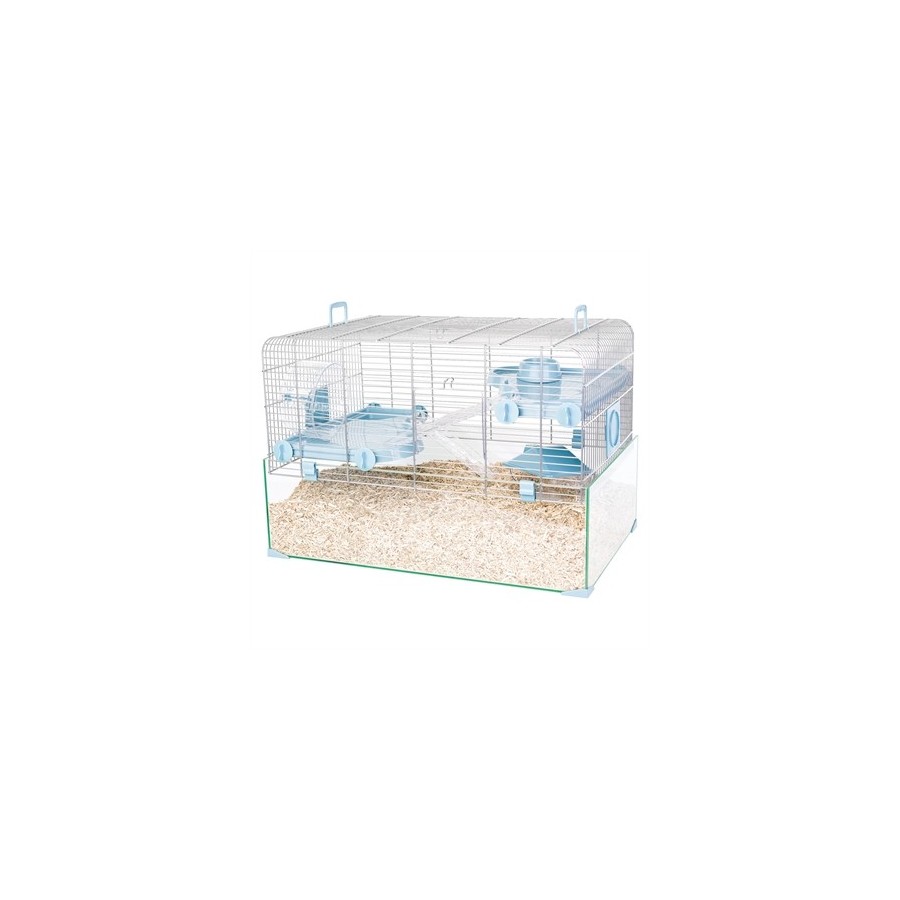 Zolux Knaagdierkooi Panas Blauw 59X40X39 CM