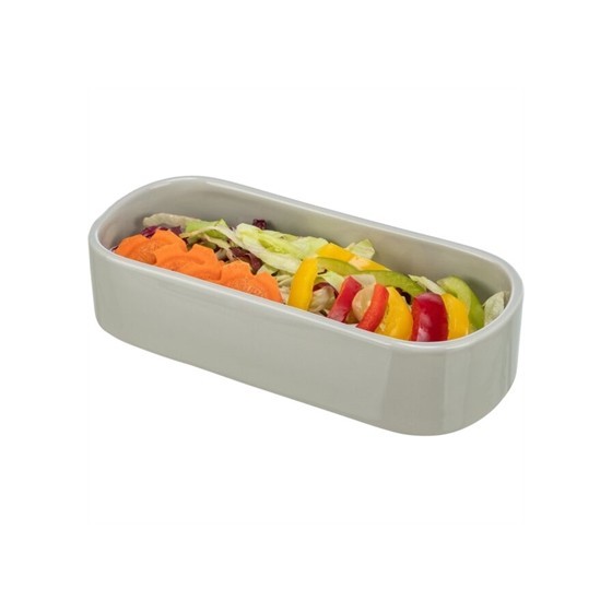 Trixie Voerbak / Drinkbak Ovaal Keramiek Assorti 22X10 CM 600 ML
