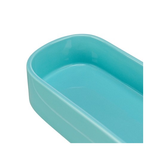 Trixie Voerbak / Drinkbak Ovaal Keramiek Assorti 22X10 CM 600 ML