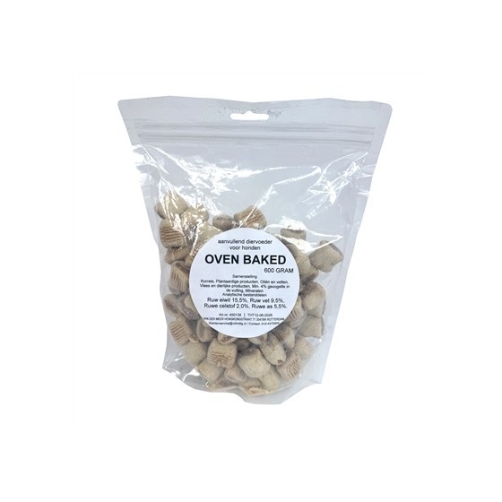 Dog Treatz - Oven Baked Mergkoek. 600gr