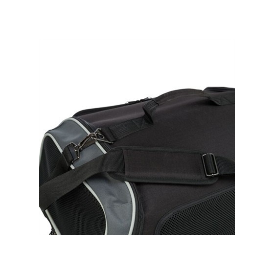 Trixie Hondentas Vliegtuigtas Boarding Zwart / Grijs 55X23X40 CM