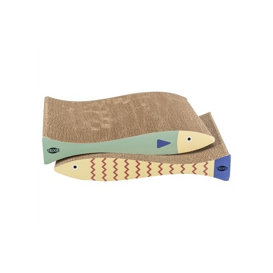 Trixie Krabmat Vis Met Catnip Mintgroen / Creme 40X30X11 CM 2 ST
