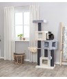 Trixie - Krabpaal Enzo Creme / Grijs / Zwart, 60x50x156cm