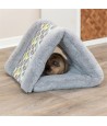 Trixie - Tent Sunny Voor Cavia / Dwergkonijn Grijs. 44x40x33cm