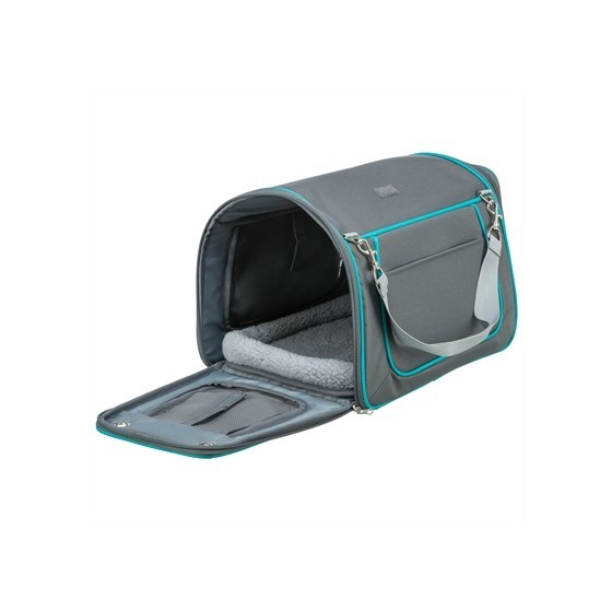 Trixie Reistas Vicky Knaagdier Met Uitneembaar Binnenkussen Grijs 40X27X28 CM