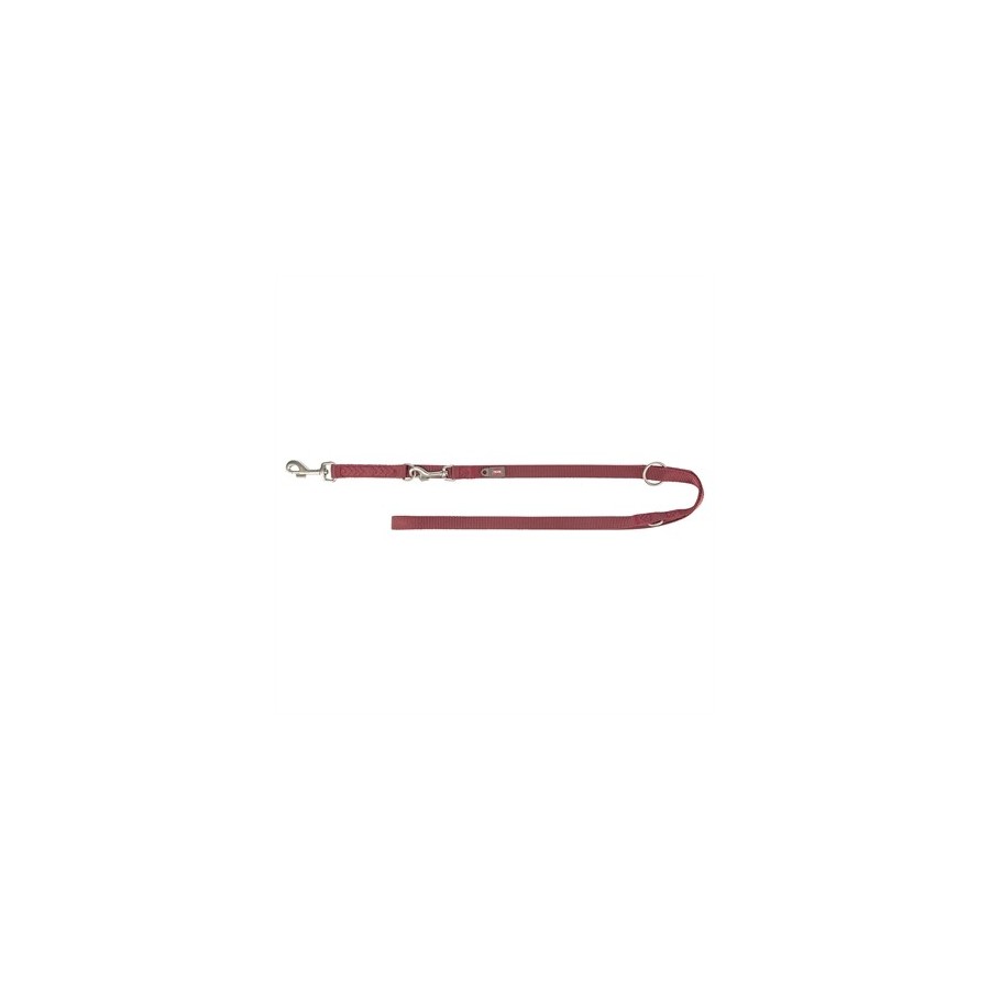Trixie Hondenriem Premium Verstelbaar Sangria Rood 200X2 CM