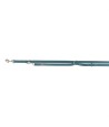Trixie Hondenriem Premium Verstelbaar Petrol Blauw 200X2 CM