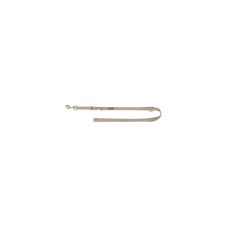 Trixie Hondenriem Premium Verstelbaar Zand Taupe 200X1 CM
