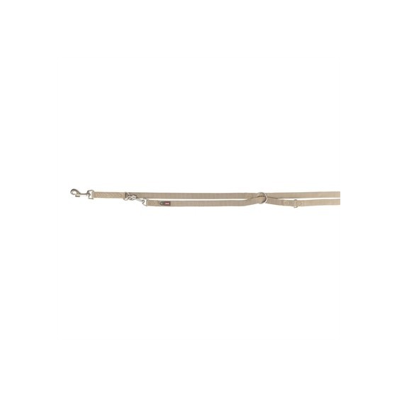 Trixie Hondenriem Premium Verstelbaar Zand Taupe 200X2,5 CM