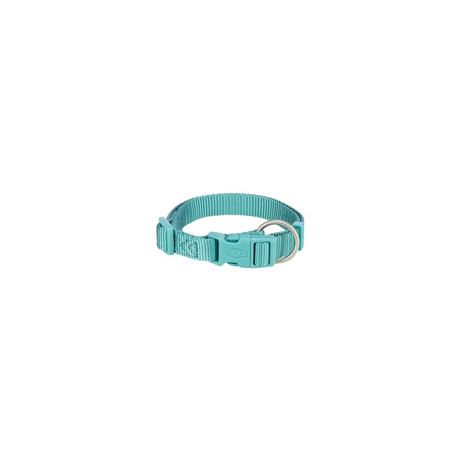 Trixie Halsband Hond Premium Aqua Blauw 35-55X2 CM