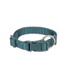 Trixie - Halsband Hond Premium Petrol Blauw, 15-25x1cm