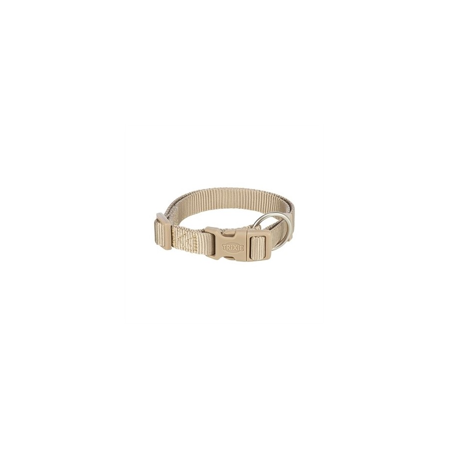 Trixie Halsband Hond Premium Zand Taupe 25-40X1 CM
