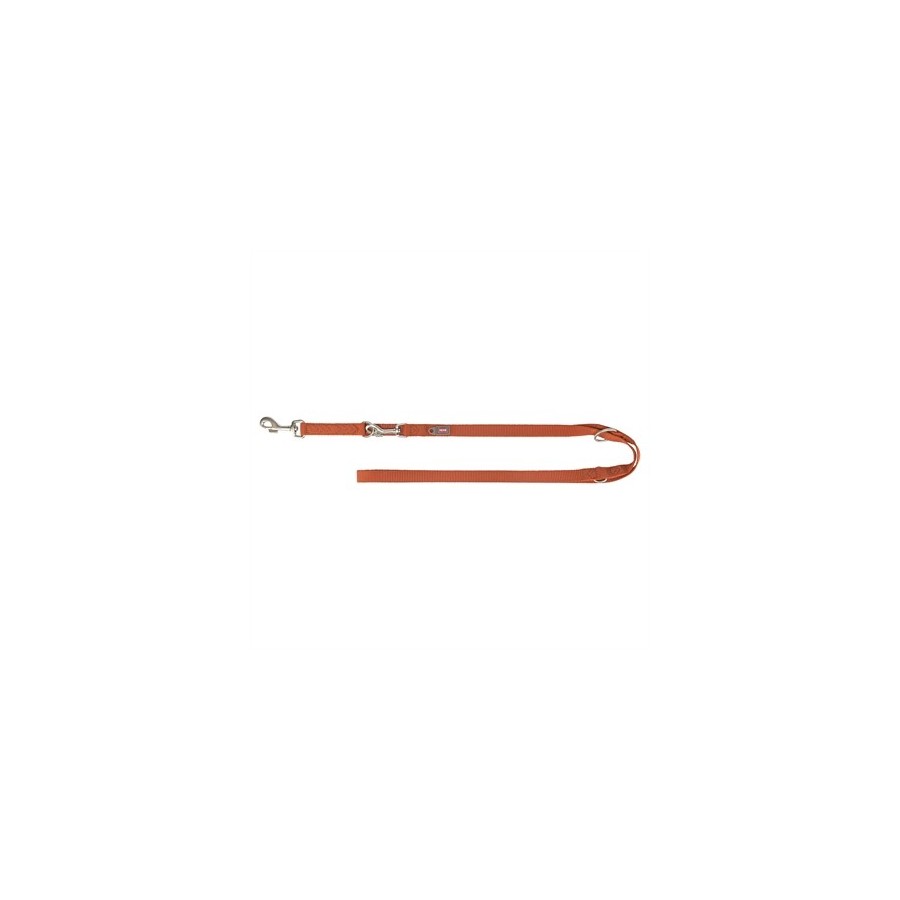 Trixie Hondenriem Premium Verstelbaar Roest Bruin 200X1,5 CM